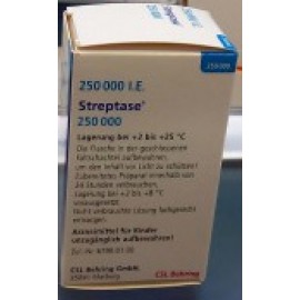 Изображение препарта из Германии: Стрептокиназа Streptase (Стрептаза 250000 I.E.) 1 флакон